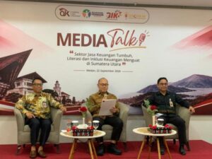 Sektor Keuangan Sumut Terus Tumbuh, Literasi Keuangan Capai 71,57 Persen
